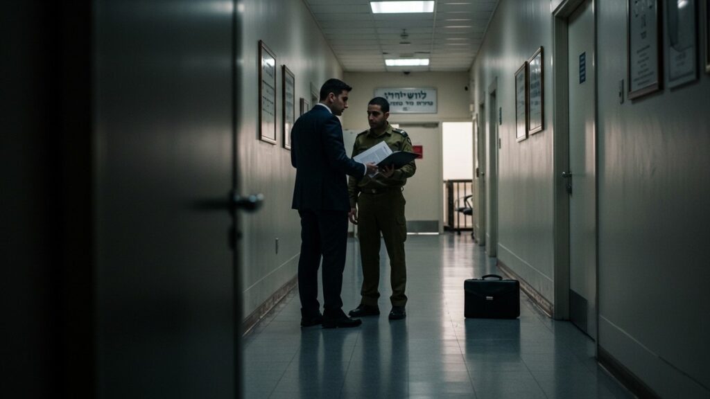 חייל במדי צה"ל, פניו מודאגות.